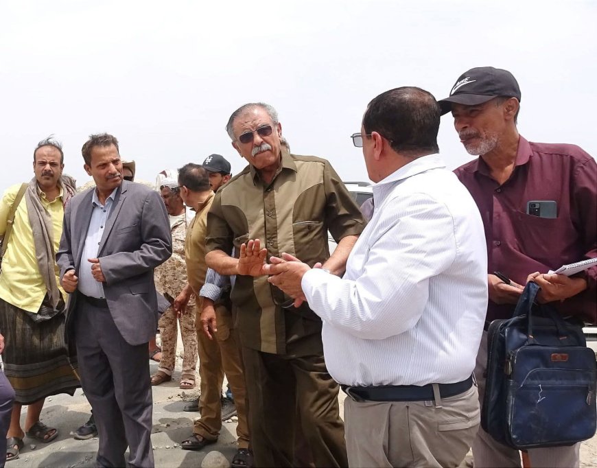 من كواليس مشروع سد حسان ( شجرة المحافظ أبوبكر حسين )
