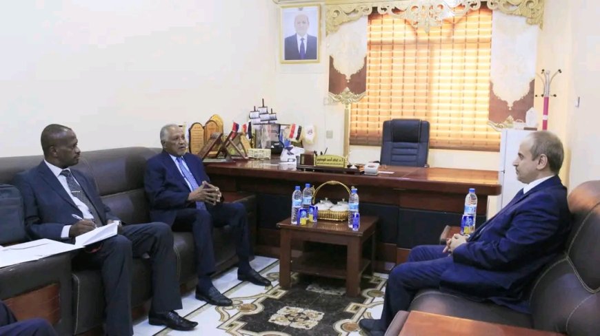 وزير التعليم العالي يبحث مع السفير السوداني تعزيز التعاون المشترك