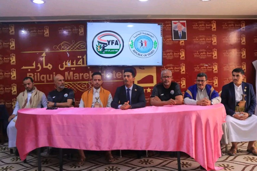 مستشار وزير الشباب والرياضة يلتقي بعثة المنتخب الوطني تحت 23 سنة في مأرب