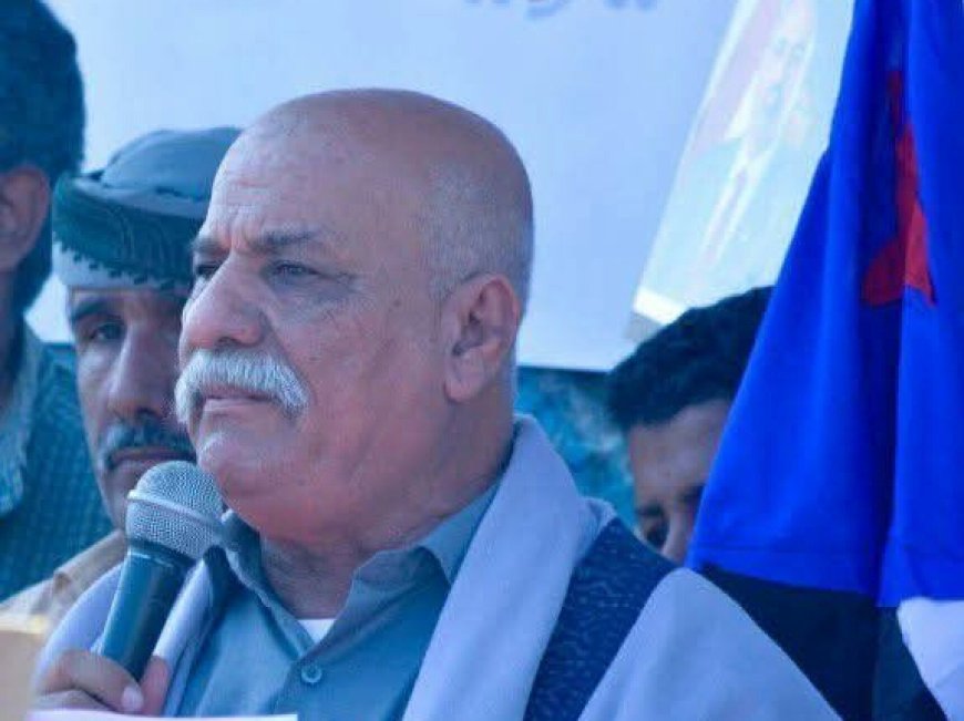 رئيس انتقالي لودر يبعث برقية تهنئة للقائد نصر عاطف