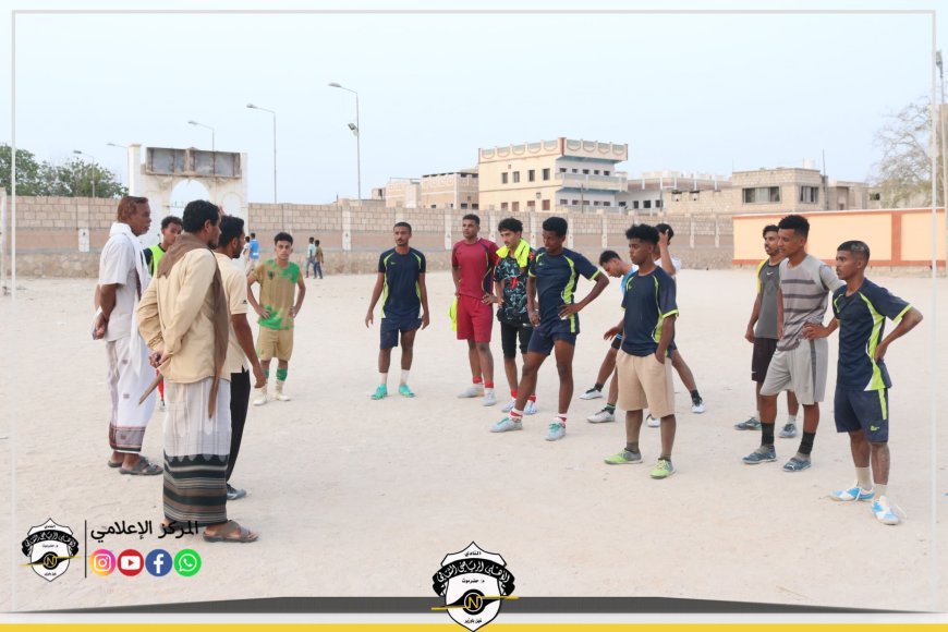 أهلي الغيل يجري حصة تدريبية مهمة تأهباً للمشاركة في بطولة كأس البلدة لكرة القدم