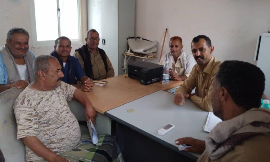 لقاء مشترك بين انتقالي حبيل جبر والنيابة والأمن لمناقشة سبل تعزيز العمل المشترك