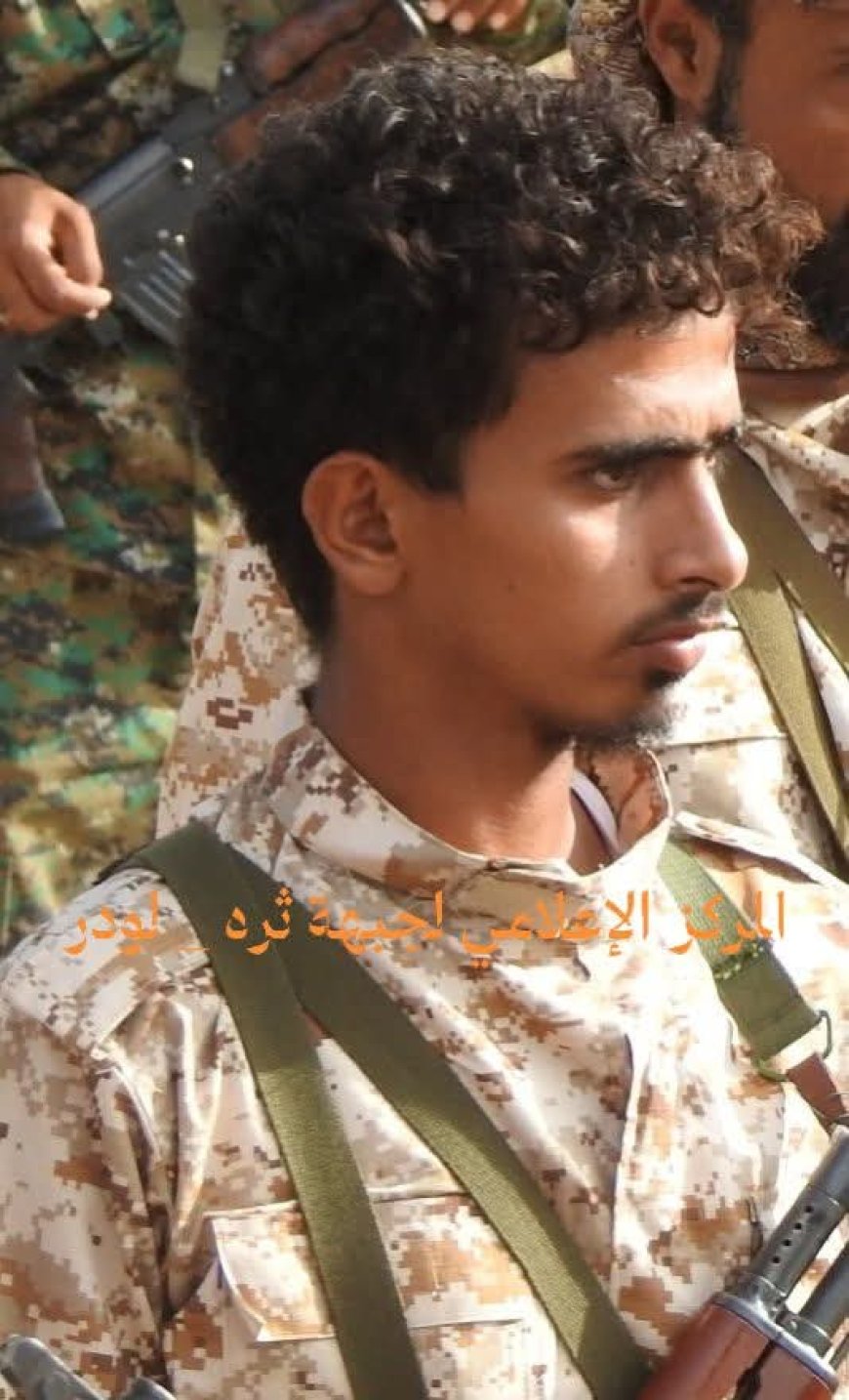 استشهاد البطل محمد الملحوس في جبهة ثرة بحادث مروري وقائد جبهة ثره يعزي ذويه