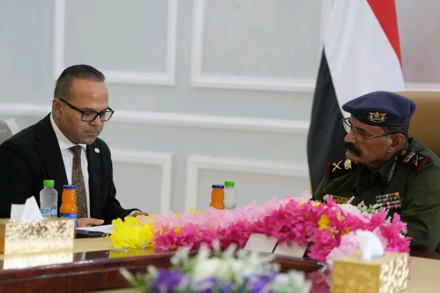 وكيل قطاع الأمن والشرطة يلتقي رئيس مكتب المفوضية السامية لشؤون اللاجئين بعدن