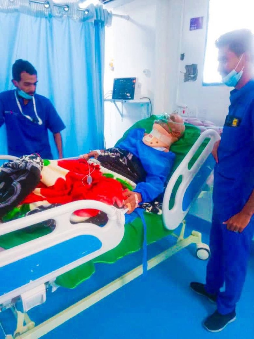 مستشفى الشيخ محمد بن زايد بشبوة ينجح في إجراء عملية معقدة لمريض سبعيني