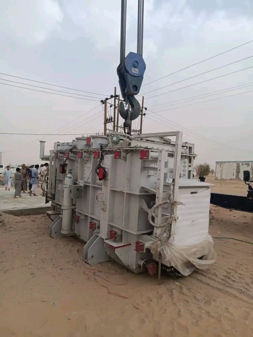 اللجنة الأهلية لكهرباء عسيلان تشكر محافظ شبوة والجهات الداعمة لوصول محطة خفض الضغط بمحطة ذهباء