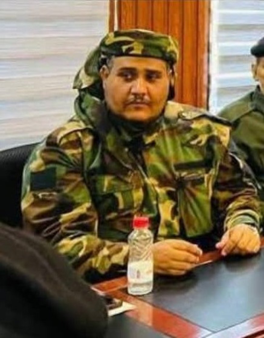 مدير مكافحة المخدرات بلحج يهنئ الشيخ عبد الرحمن جلال الصبيحي بتعيينه أميناً عاماً للأمانة العامة لهيئة رئاسة المجلس الانتقالي الجنوبي