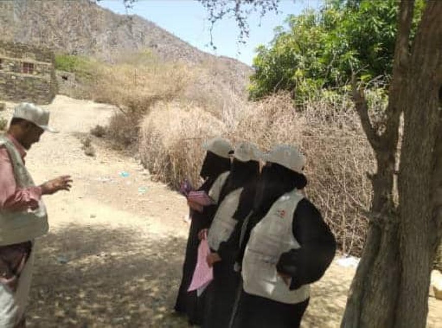 تدشين الحملة الوطنية لتعزيز صحة الأم والوليد في مديرية جيشان بمحافظة أبين