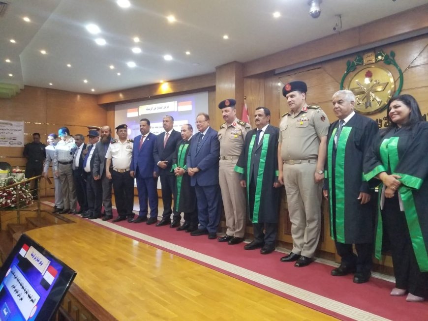 المدير التنفيذي للمؤسسة الاقتصادية يهنئ الفريق الركن الداعري بمناسبة حصوله على الدكتوراه
