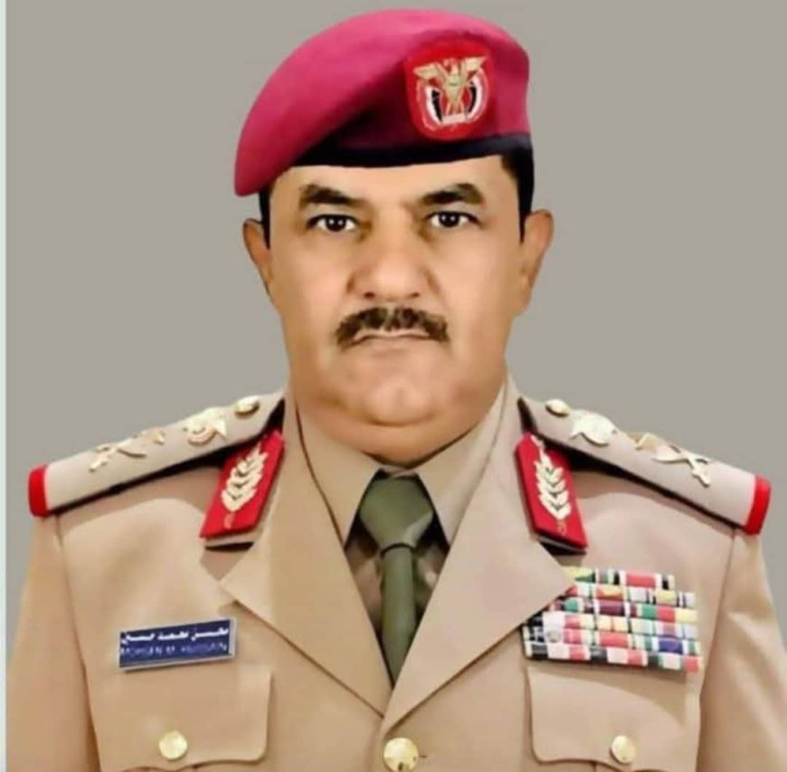 برقية تهنئة  رسمية من قائد محور أبين العملياتي إلى وزير الدفاع