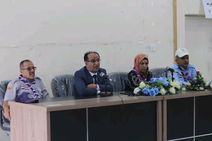 مدير عام مكتب الشباب والرياضة بتعز– مفوض الكشافة يلتقي قيادة مفوضية الكشافة والمرشدات