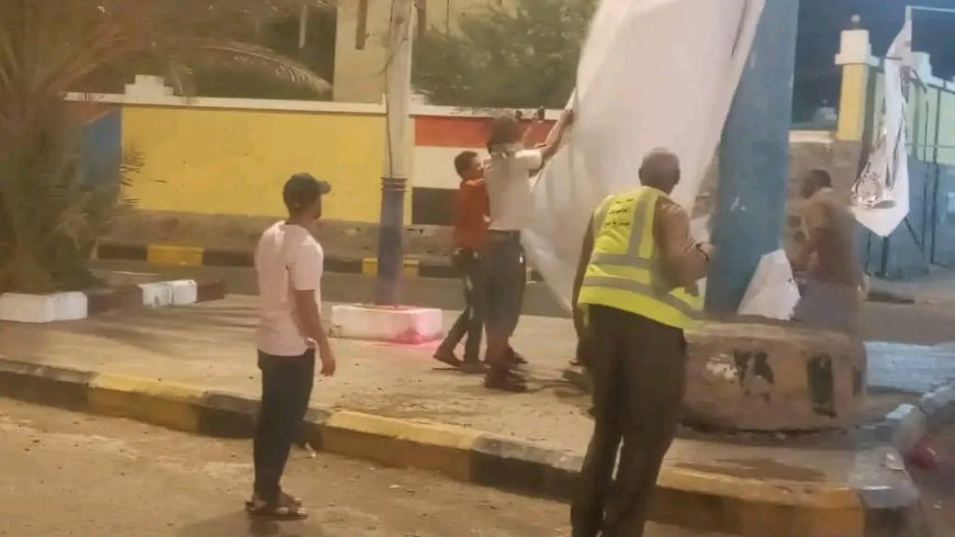 مدير مديرية صيرة يتفقد الأضرار الناتجة عن الرياح ويوجه بمعالجتها فورًا