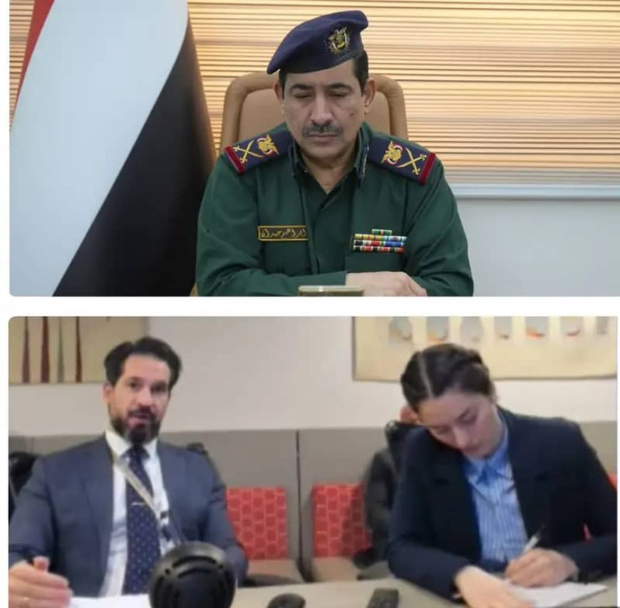 وزير الداخلية يبحث مع القائم بأعمال السفير الأمريكي سبل تعزيز التعاون الأمني 