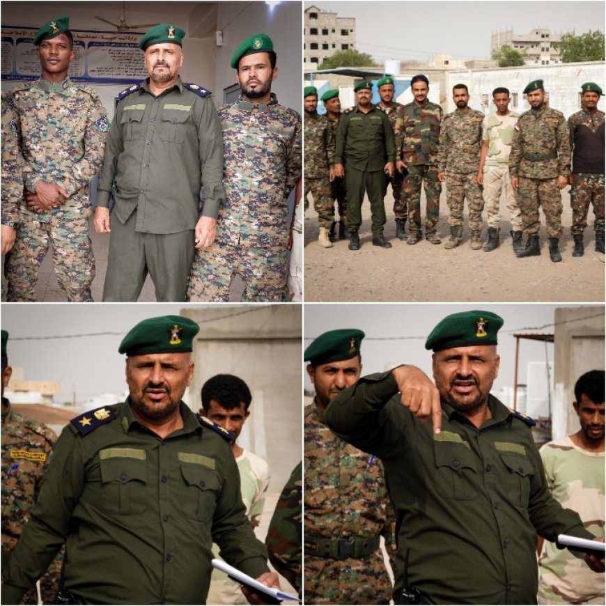 مدير السجن المركزي المقدم "حسون الفقيه" نعمل بضمير حي وسنكون عند حسن ظن القياده..