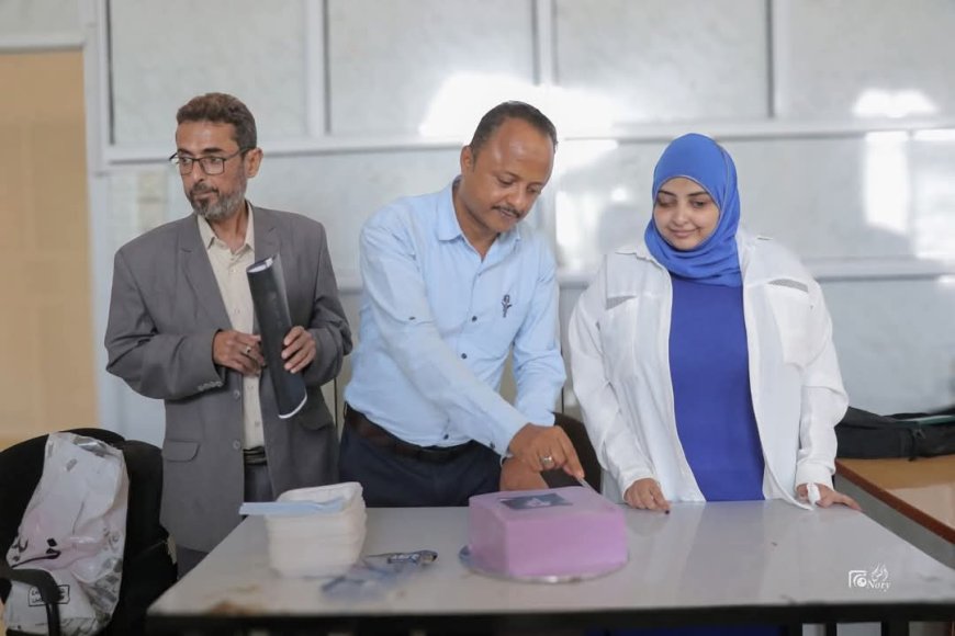 اختتام مناقشات مشاريع تخرج الدفعة السابعة من طلاب قسم الإعلام. جامعة تعز