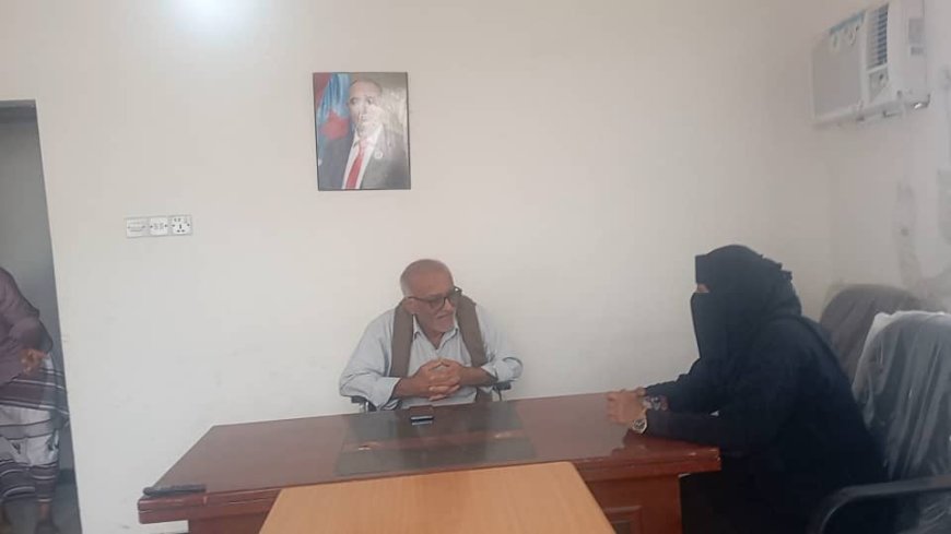 رئيس منسقية انتقالي جامعة أبين يلتقي مدير إدارة التعليم بانتقالي محافظة أبين