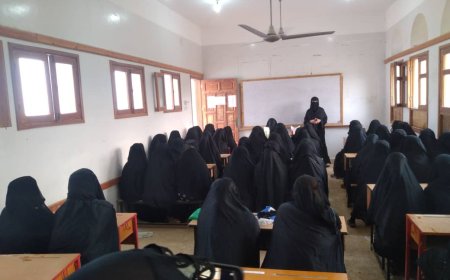 بدء دورة للكوافير للنساء في غيل بن يمين بمشاركة 60 فتاة 