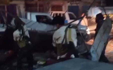 تنفيذاً لمخرجات الاجتماع الاستثنائي: حملة أمنية في لودر لإزالة معوقات الطريق وتنظيم السوق العشوائي