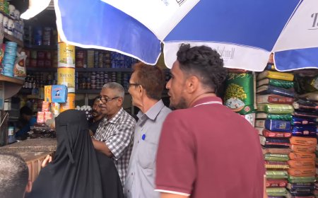 نزول ميداني واسع لمكتب الصناعة بعدن لضبط الأسعار عقب تعافي العملة الوطنية
