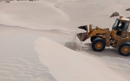 مدير عام رضوم يشكر قيادة محور بالحاف لسرعة تجاوبهم وإرسال شيول لفتح الطريق الفرعي لمنطقة الحامية