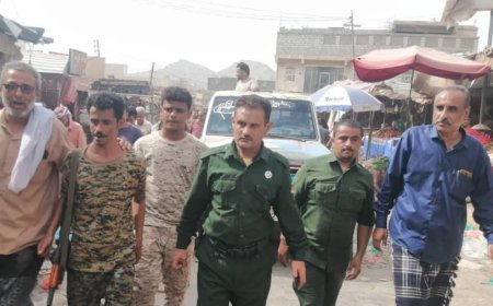 انتقالي ردفان ينفذ حملة رقابية لضبط أسعار المواد الغذائية في أسواق الحبيلين