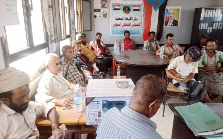 انتقالي كرش ينفذ محاضرة لرؤساء المراكز المحلية لتعزيز العمل المؤسسي