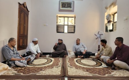 مؤتمر حضرموت الجامع يقدم واجب العزاء لأسرة الشهيد محمد يادين ويؤكد تضامنه الكامل مع مطالب المواطنين المشروعة