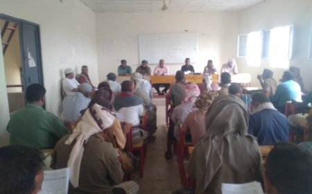 مكتب تربية لودر يعقد اجتماعه الأول استعداداً للعام الدراسي الجديد 2025 ــ 2026م