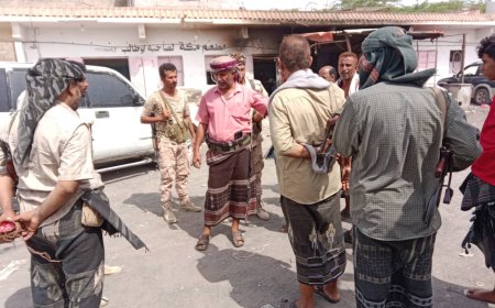 انتقالي المحفد والأجهزة الأمنية ينفذون نزولاً ميدانياً لضبط أسعار المشتقات النفطية بالمديرية