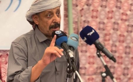 الشيخ حسن بن سعيد الجابري أمام نداء حضرمي جديد