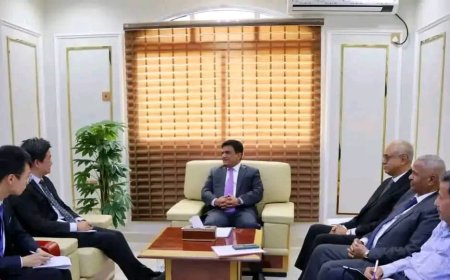 وزير النفط يبحث مع الصين تعزيز التعاون في قطاعات الطاقة والنفط