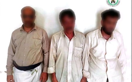 الحزام الأمني بالعاصمة عدن يضبط ثلاثة متهمين بممارسة السحر والعبث بالآثار