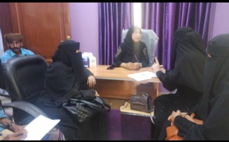 زيارة وفد مجلس المستشارين للمجلس الانتقالي الجنوبي لمركز التوليد والصحة الإنجابية النموذجي بأبين 