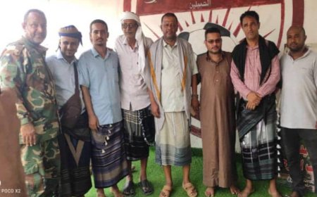 مدير مكتب الشباب والرياضة بلحج يتفقد نادي الحبيلين ونادي الصمود بردفان