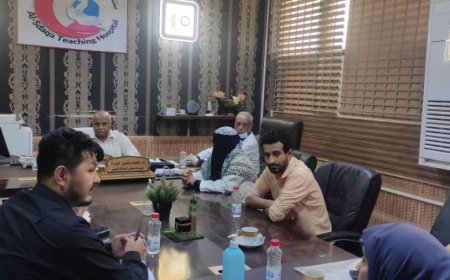 مدير مستشفى الصداقة يبحث مع هنديكاب توسيع خدمات مركز العلاج الطبيعي بالمستشفى