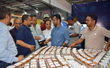 اختتام فعاليات المعرض الاول لنادي رجال الأعمال بالعاصمة عدن 