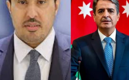 البكري يهنئ عفاش بمناسبة تعيينه وزيرًا للشباب بالأردن