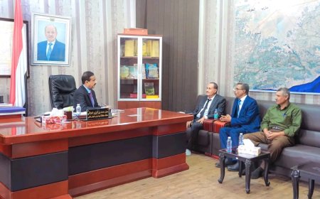 المحافظ بن الوزير يرحّب بإدراج شبوة ضمن مشروع "بناء المرونة المناخية"