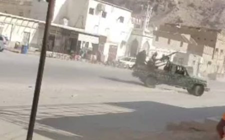 قوات عسكرية تقتحم مدينة تريم لتحرير شاحنات محتجزة وسط إطلاق نار وسقوط ضحايا