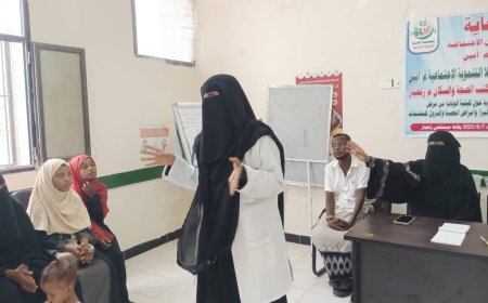 مؤسسة العلا التنموية تقيم محاضرة توعوية عن كيفية الوقاية من الاسهالات المائية والحصبة بزنجبار