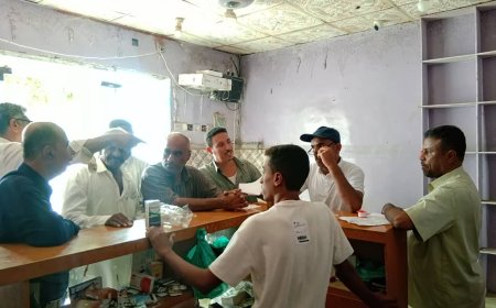 فريق مشترك من مكتب الصحة والسلطة المحلية والانتقالي ينفذ نزولًا ميدانيًا للمنشآت الطبية والصيدليات بزنجبار