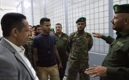 رئيس انتقالي لحج يتفقد سجن صبر المركزي ويؤكد دعم جهود قيادته