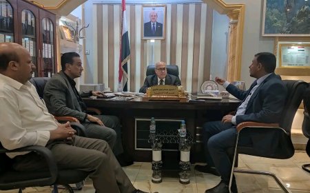 وزير الإدارة المحلية يناقش احتياجات الضالع من المشاريع التنموية