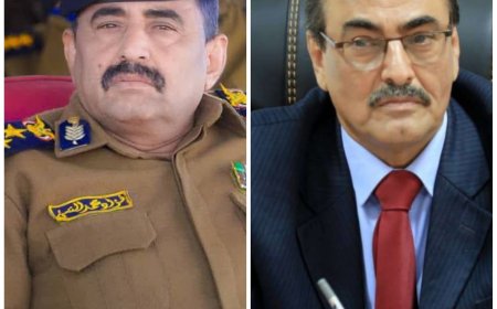 مدير عام شرطة شبوة يبعث برقية تعزية إلى الأمين العام للمجلس المحلي في وفاة شقيقه