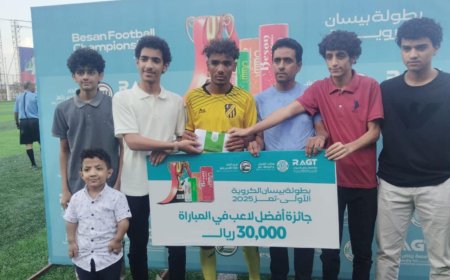 تعادل إيجابي بين شباب المسراخ وشباب المعافر 2/2 في بطولة بيسان لكرة القدم بتعز