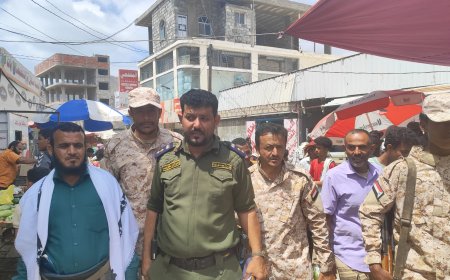 انتقالي يافع رصد والسلطة المحلية ينفذان نزولًا ميدانياً لضبط الأسعار بالمديرية