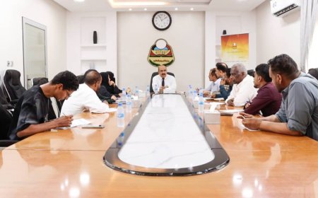 تربية ساحل حضرموت ووزارة المياه والبيئة تبحثان دعم التعليم في مواجهة تغيُّر المناخ