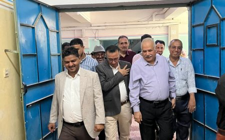 بتوجيهات وزير الدولة محافظ العاصمة عدن… لجنة ميدانية تزور مستشفى الأمراض النفسية والعصبية بالشيخ عثمان