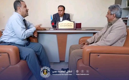 انتقالي العاصمة عدن يبحث مع وزارة التربية قضايا التعليم وسبل تعزيز التعاون المشترك
