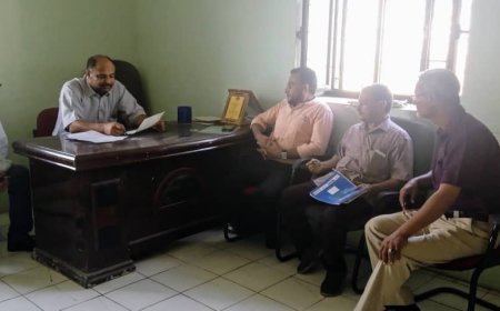 مأمور مديرية الضالع يناقش مع المجلس النرويجي للاجئين تدخلاته بالمديرية